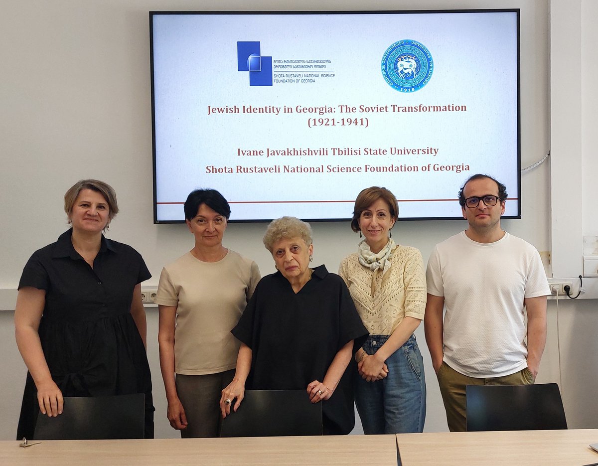 Jewish Identity in Interwar Soviet Georgia Discussed at IOS
